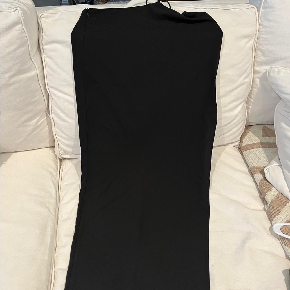 Elegant Black Maxi Skirt